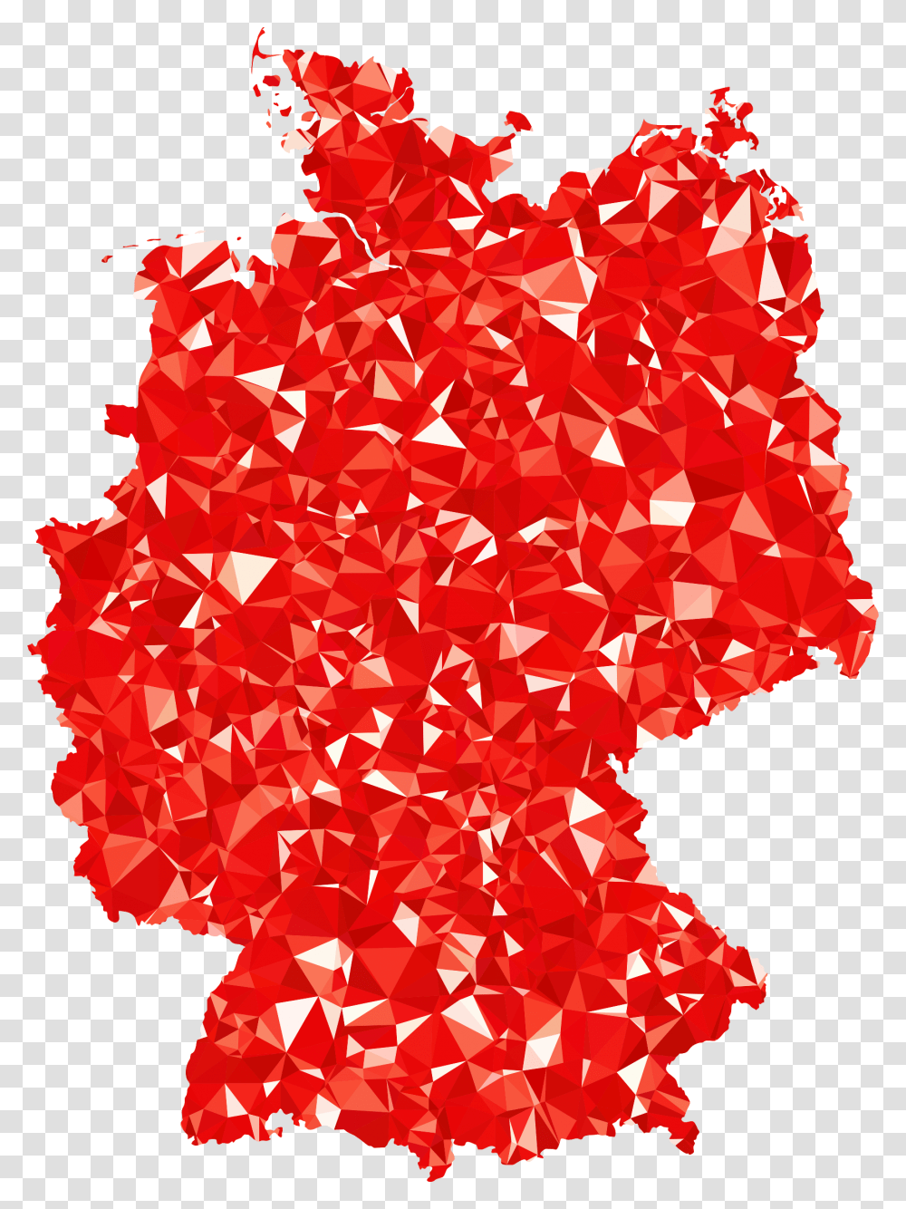 Ruby Germany Map Clip Arts German Flag Country, Paper, Confetti Transparent Png
