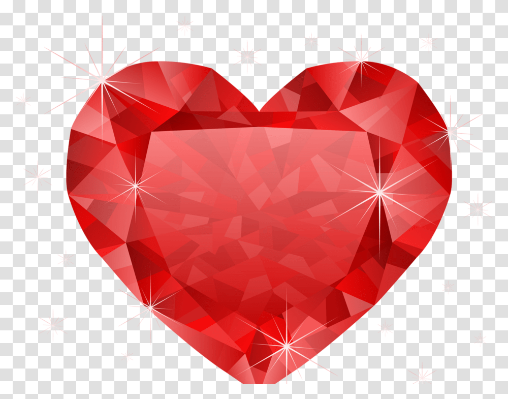 Ruby Heart Wallpaper Hd Red Heart Diamond, Maroon, Gemstone, Jewelry, Accessories Transparent Png