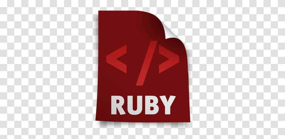 Ruby Icon Asp, Text, Word, Alphabet, Number Transparent Png