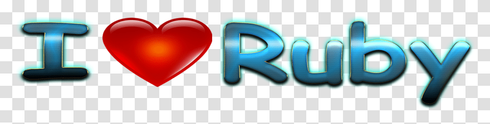 Ruby Love Name Heart Design Heart, Logo, Trademark, Ball Transparent Png