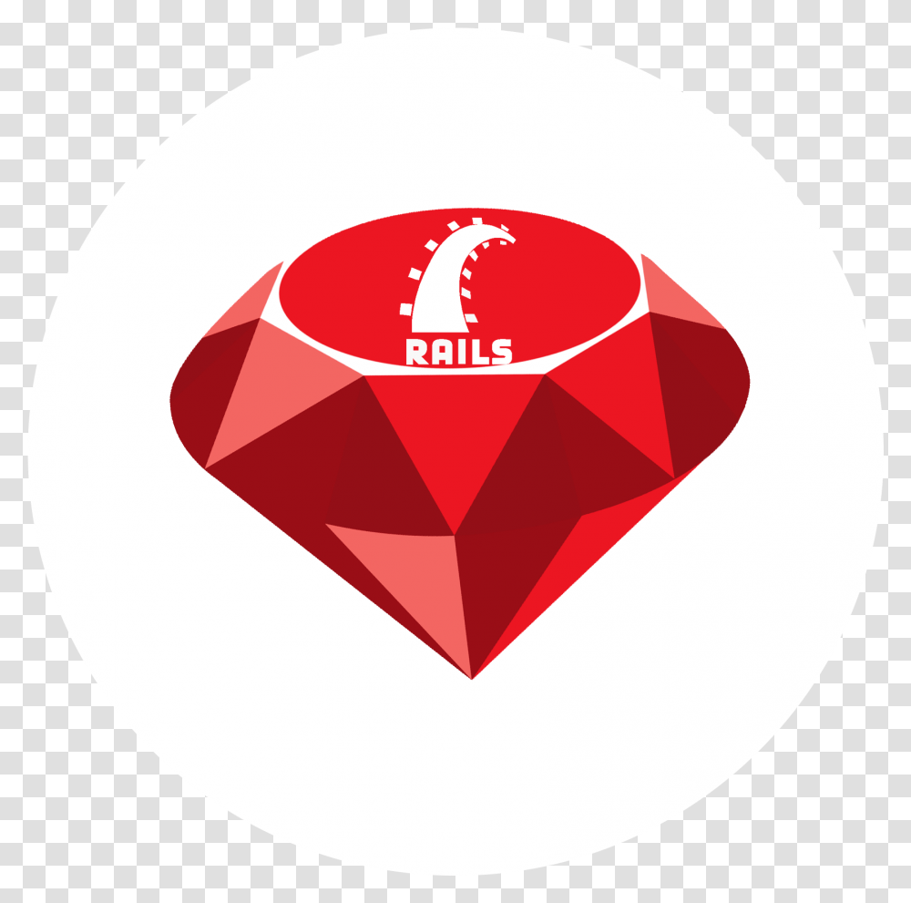 Ruby On Rails, Plectrum, Logo, Trademark Transparent Png