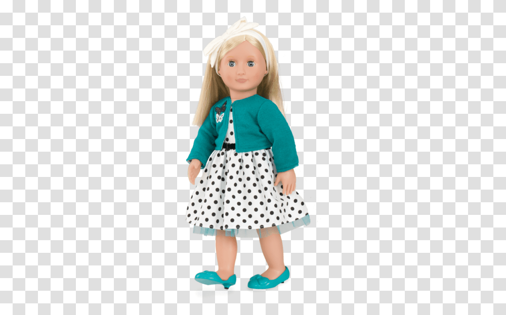 Ruby Retro 18 Inch Doll With Polka Dot Dress American Girl Doll Ruby, Skirt, Apparel, Toy Transparent Png