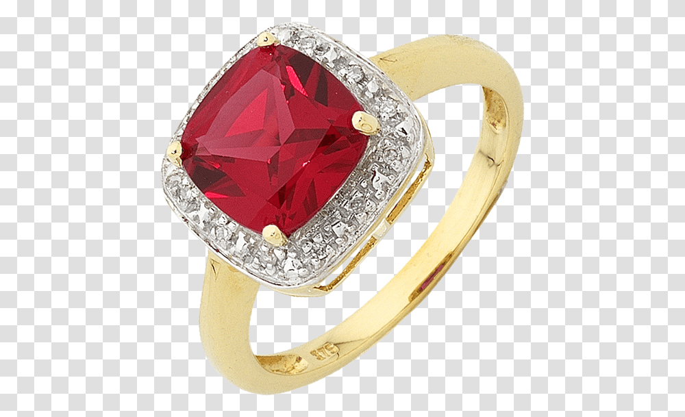 Ruby Ring Yellow Gold Ruby And Diamond Ring 754274 Ring In Gold And Ruby, Accessories, Accessory, Jewelry, Gemstone Transparent Png