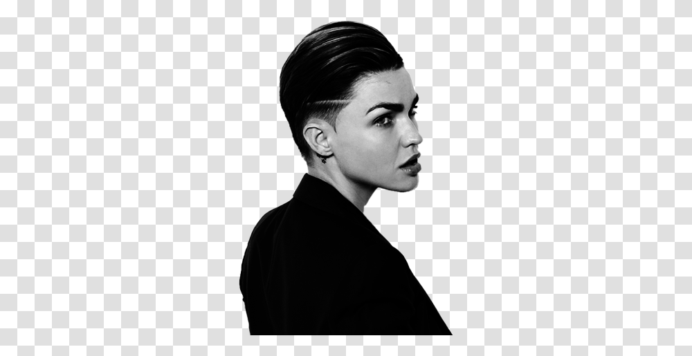 Ruby Rose As Stella Carlin Via Tumblr On We Heart It, Face, Person, Human, Hair Transparent Png
