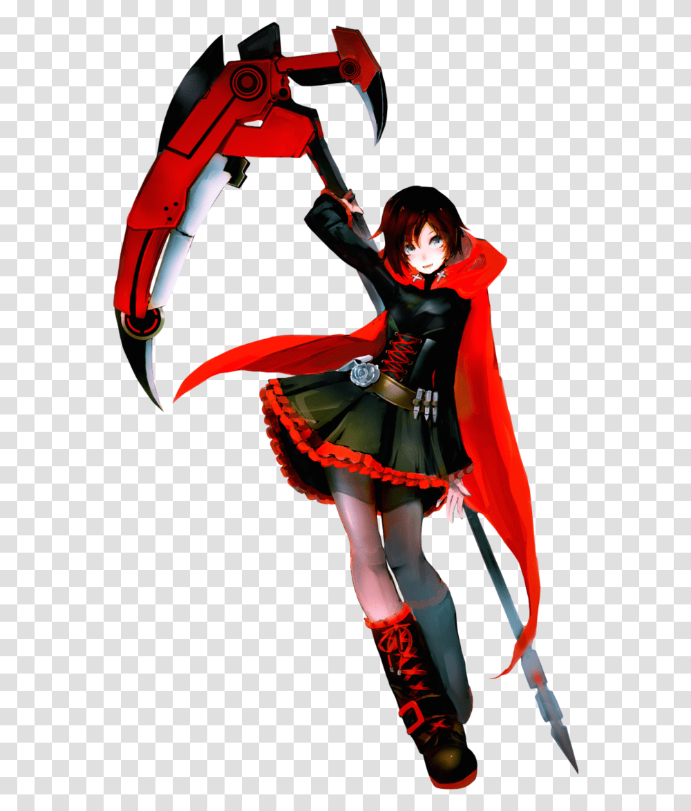 Ruby Rose Rwby Body Ruby Rose For Smash, Person, Human, Costume Transparent Png