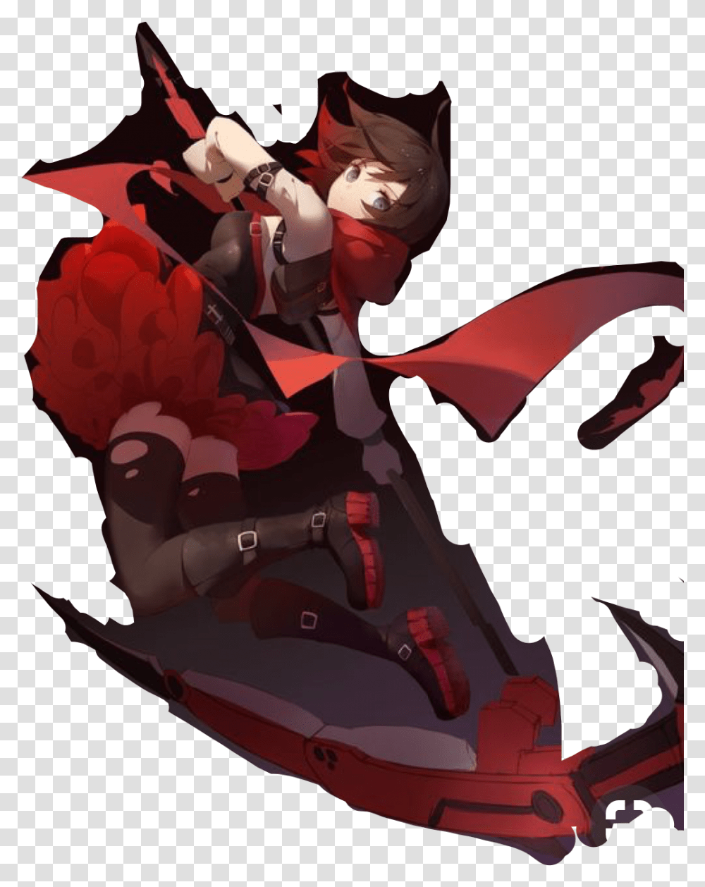 Ruby Rose Rwby Ruby Rose Fox, Person, Human, Knight Transparent Png