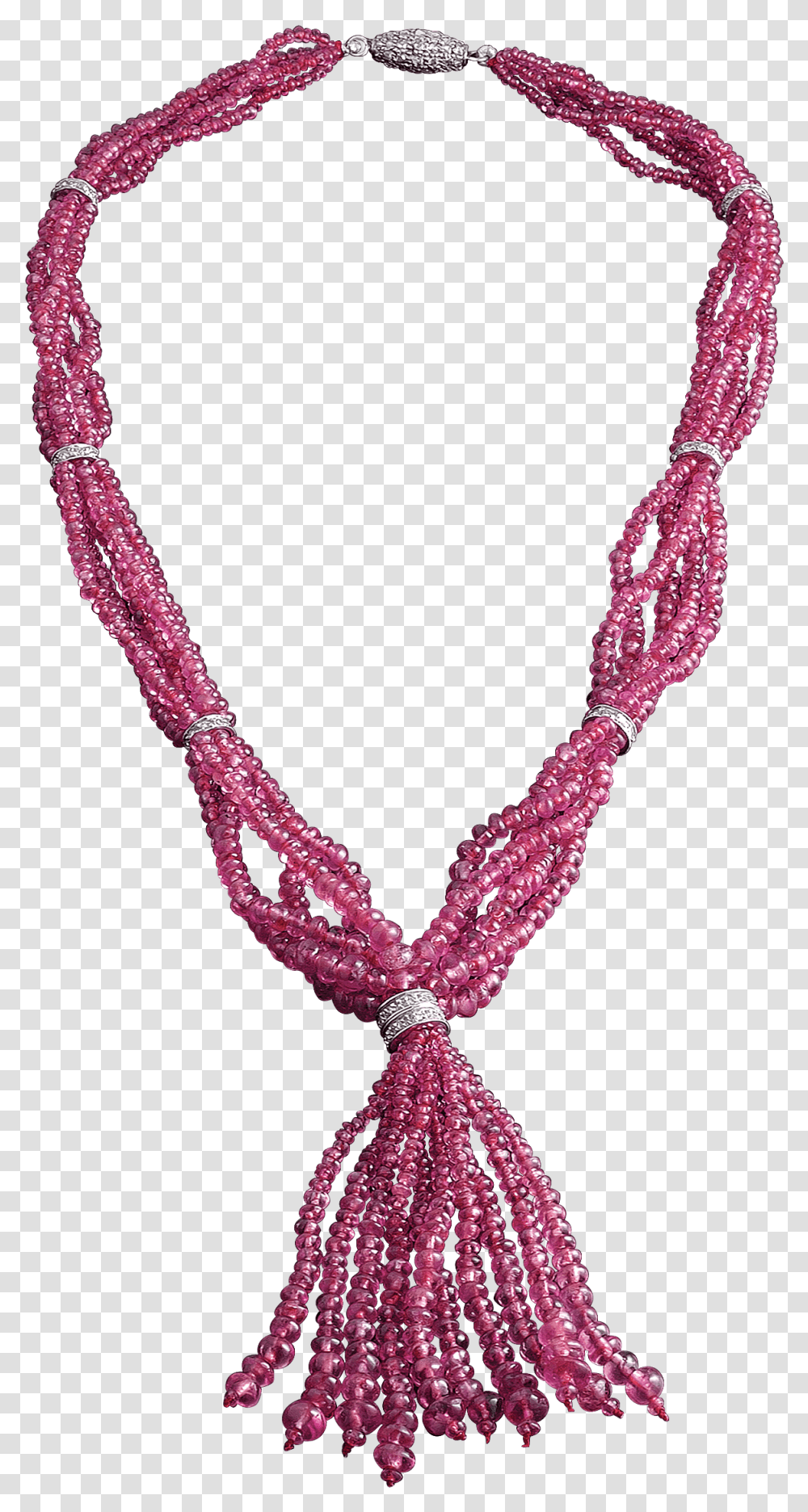 Ruby Tassel Necklace Necklace, Jewelry, Accessories, Accessory, Bead Necklace Transparent Png