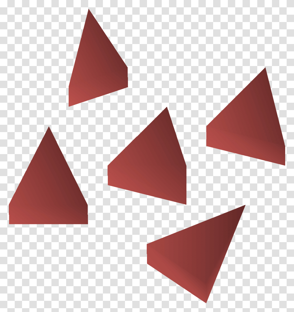 Ruby, Triangle, Paper Transparent Png
