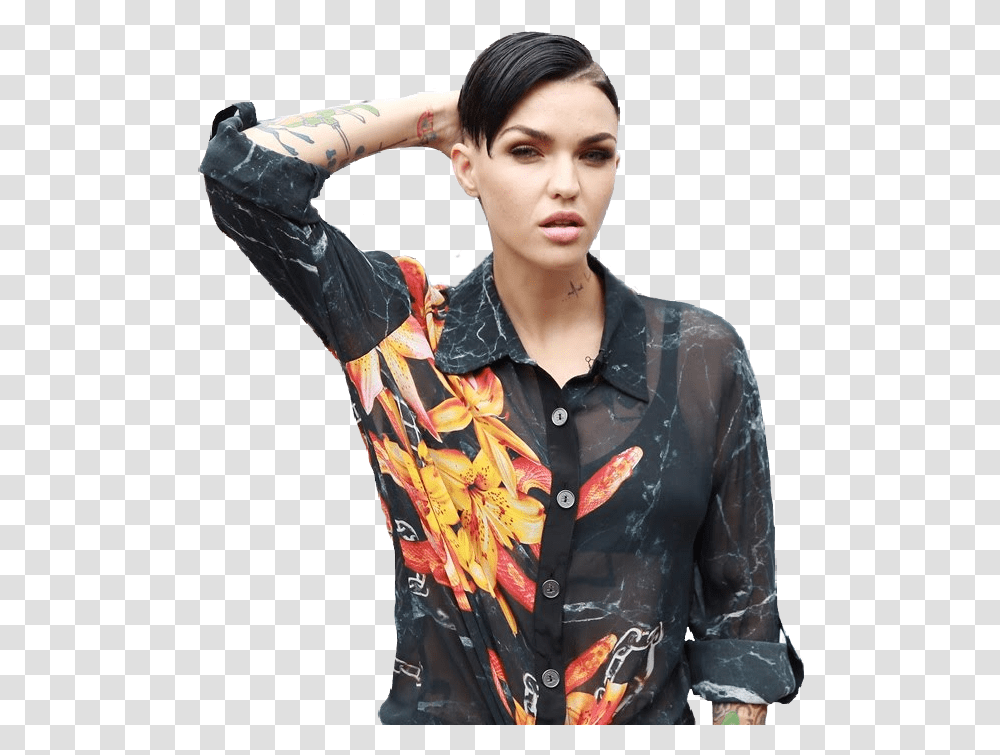 Rubyrose Ruby Rose My Gender Reassignment, Sleeve, Person, Skin Transparent Png