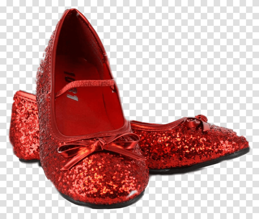 Rubyslippers Glitter Alice In Wonderland Red Shoes, Apparel, Footwear, Sandal Transparent Png