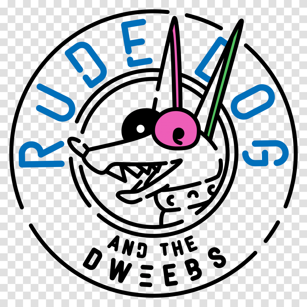 Rude Dog And The Dweebs Logo, Number, Word Transparent Png