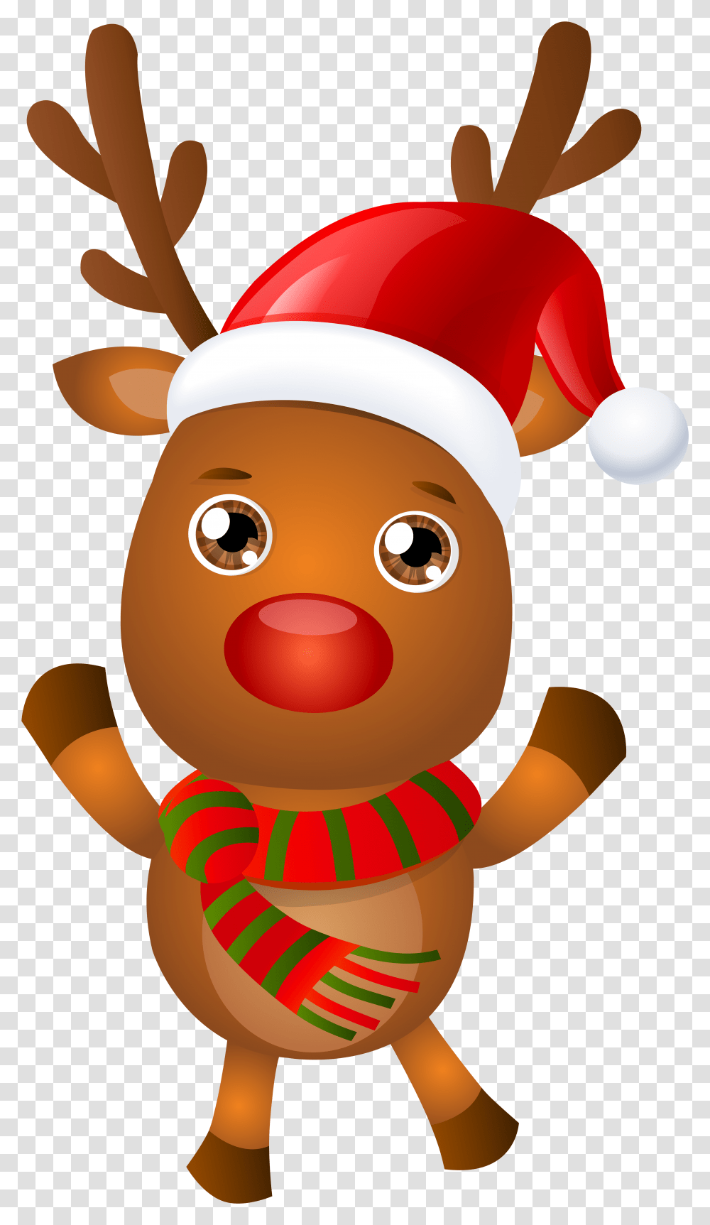 Rudolph Christmas Clipart Rudolph Reindeer, Toy, Chef, Performer, Elf Transparent Png