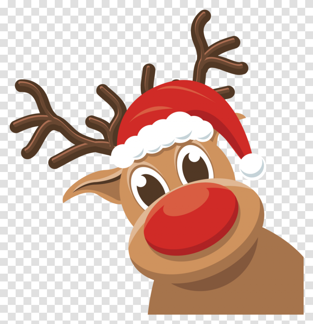 Rudolph Christmas Free Download Rudolph Clipart, Performer, Clown, Juggling, Birthday Cake Transparent Png
