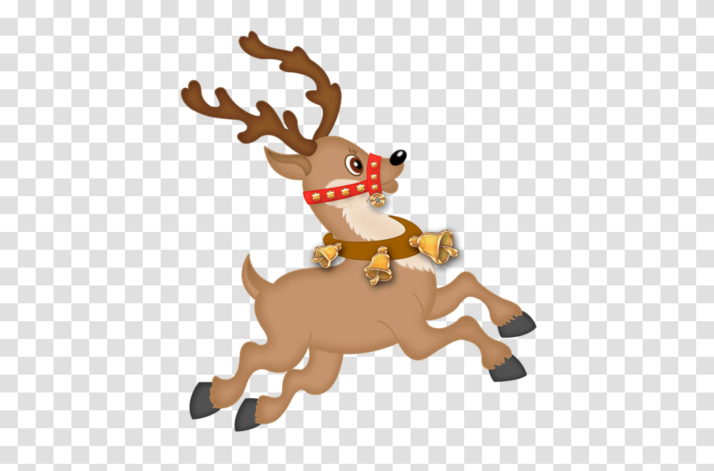 Rudolph Christmas Reindeer, Toy, Figurine, Mammal, Animal Transparent Png