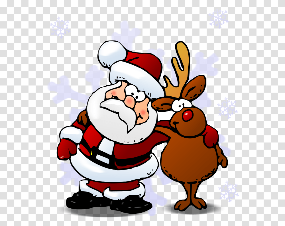 Rudolph Free Clipart Funny Christmas Tree Clipart, Elf, Christmas Stocking, Gift Transparent Png