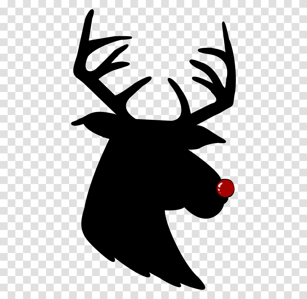 Rudolph Gift Tags For Christmas Elk, Bird, Animal, Logo Transparent Png