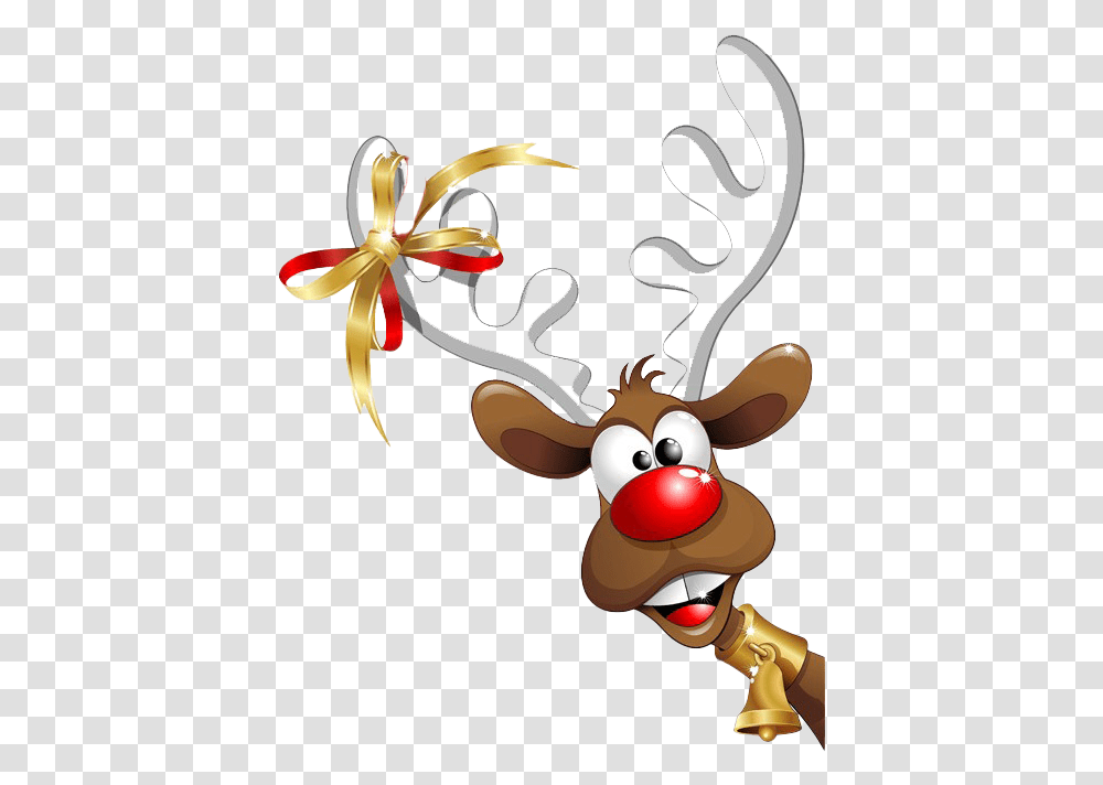 Rudolph Hd Christmas Reindeer, Performer, Plant, Clown, Flower Transparent Png