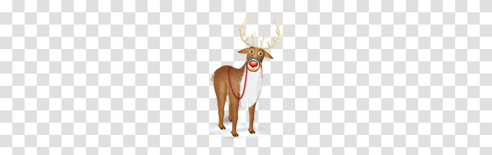 Rudolph Icon, Elk, Deer, Wildlife, Mammal Transparent Png