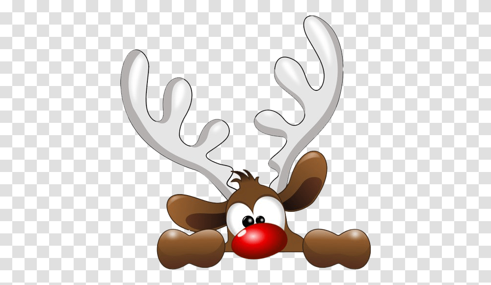 Rudolph Picture Cute Christmas Clip Art Free, Performer, Antler, Deer, Wildlife Transparent Png