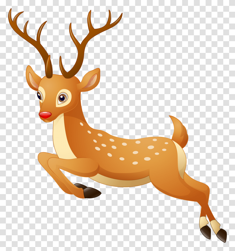 Rudolph Reindeer Clip Art, Wildlife, Mammal, Animal, Elk Transparent Png