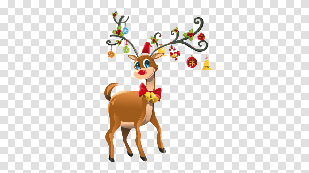Rudolph The Red Nosed Reindeer, Animal, Mammal Transparent Png