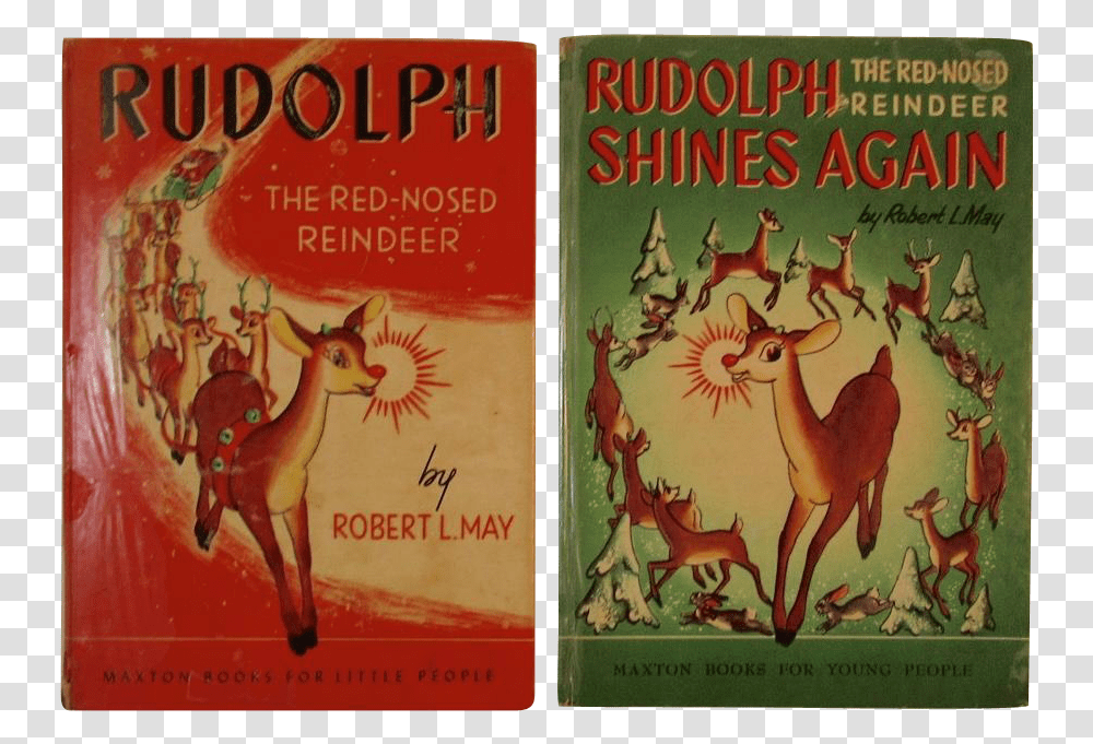 Rudolph The Red Nosed Reindeer, Bird, Animal, Novel, Book Transparent Png