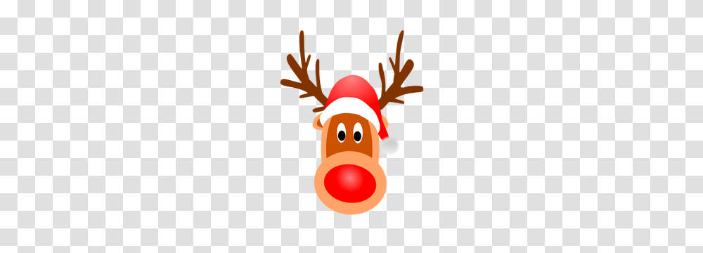 Rudolph The Red Nosed Reindeer Clipart, Animal, Hog, Pig, Mammal Transparent Png