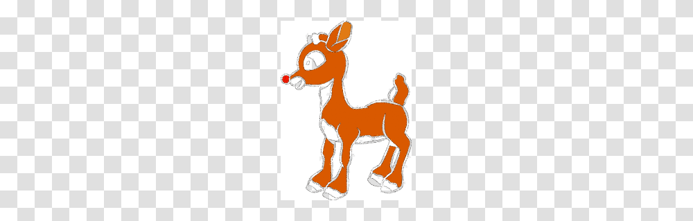 Rudolph The Red Nosed Reindeer Clipart, Animal, Mammal, Llama, Alpaca Transparent Png