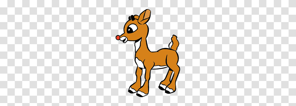 Rudolph The Red Nosed Reindeer Logo Vector, Animal, Mammal, Goat, Wildlife Transparent Png