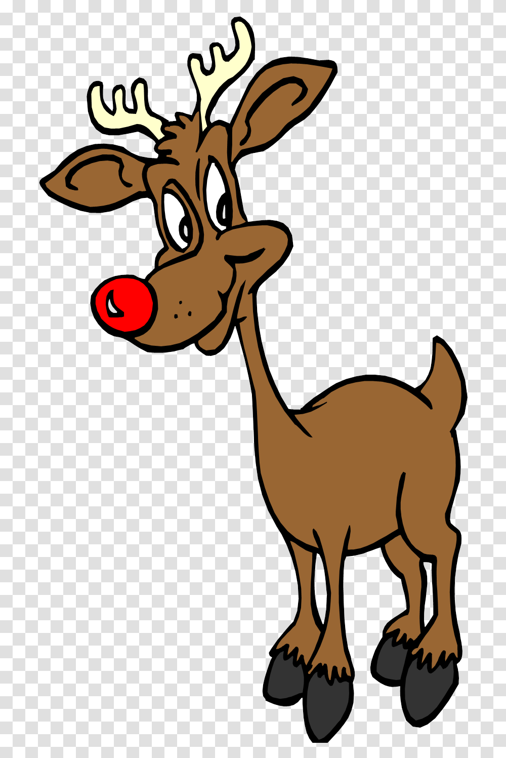 Rudolph The Red Nosed Reindeer Rudolph The Red Nosed Reindeer Graphic, Animal, Reptile, Dinosaur, Antelope Transparent Png