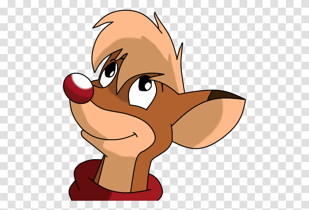 Rudolph When He Was Younger Rudolph The Red Nosed Reindeer 1998 Deviant, Plant, Fruit, Food, Crowd Transparent Png