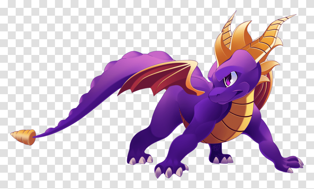 Rudragon On Twitter Ok Finaly Got Around To Draw Some Spyro Transparent Png