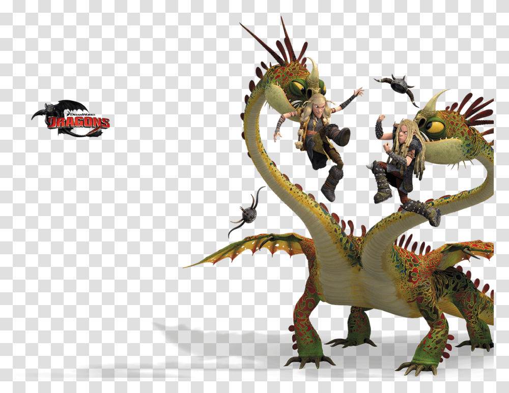 Ruff And Tuff With Barf And Belch Train Your Dragon Homecoming, Dinosaur, Reptile, Animal, Person Transparent Png