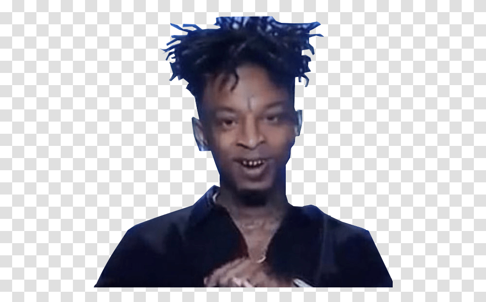 Ruff Drafti Cant Mess With This Image But Maybe U Can 21 Savage News Interview, Face, Person, Man, Portrait Transparent Png