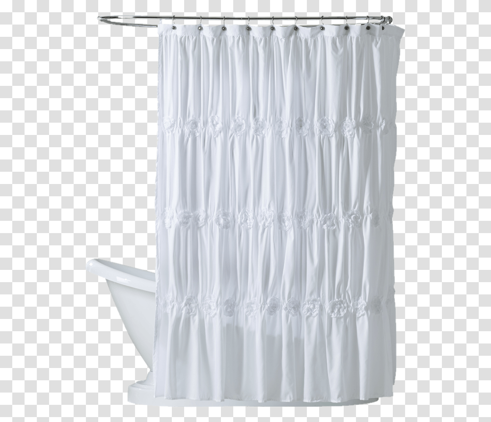 Ruffle, Curtain, Shower Curtain, Crib, Furniture Transparent Png