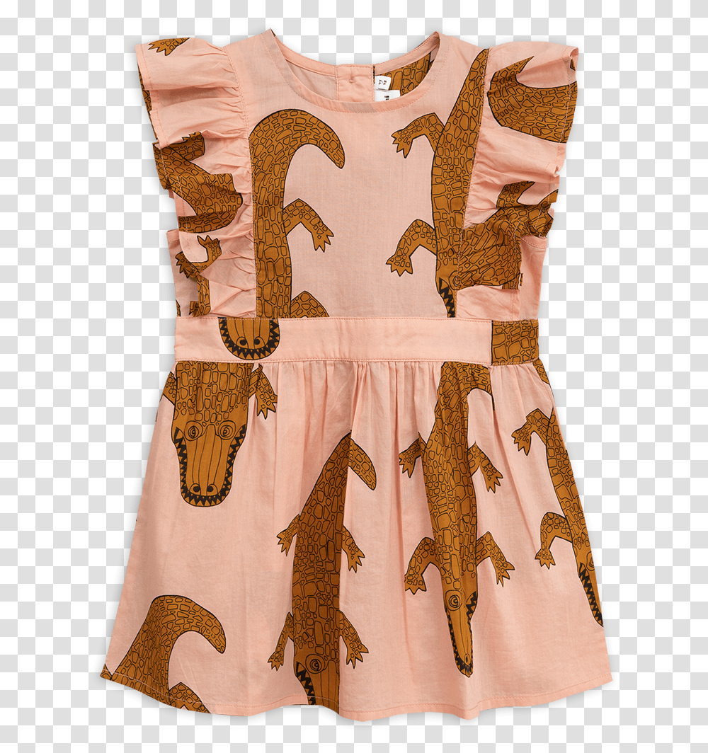 Ruffle Mini Rodini Crocco Dress, Blouse, Pattern, Fashion Transparent Png