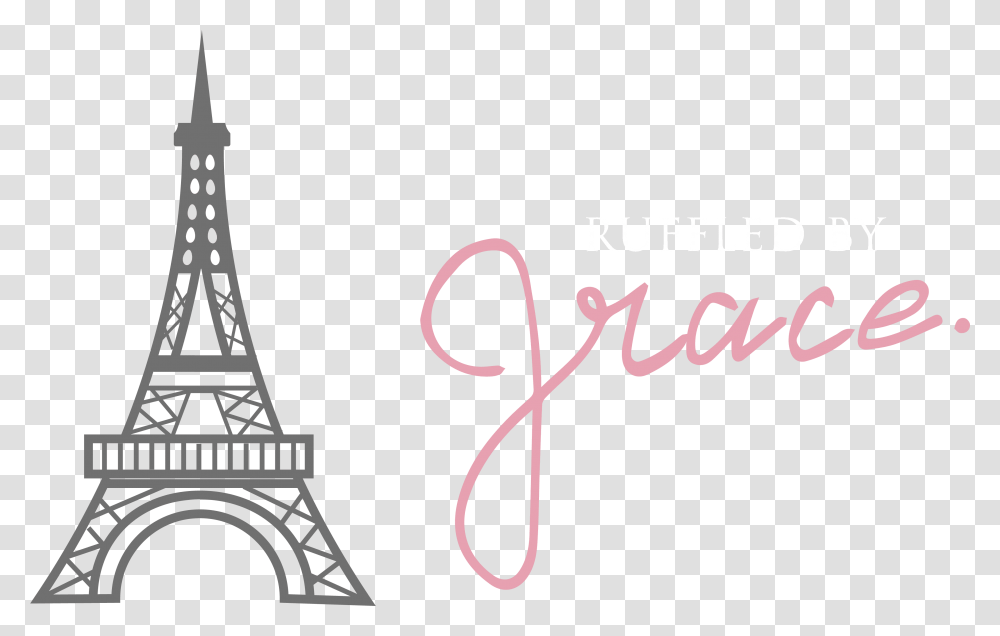 Ruffled By Grace Logo Tower, Outdoors, Nature, Alphabet Transparent Png