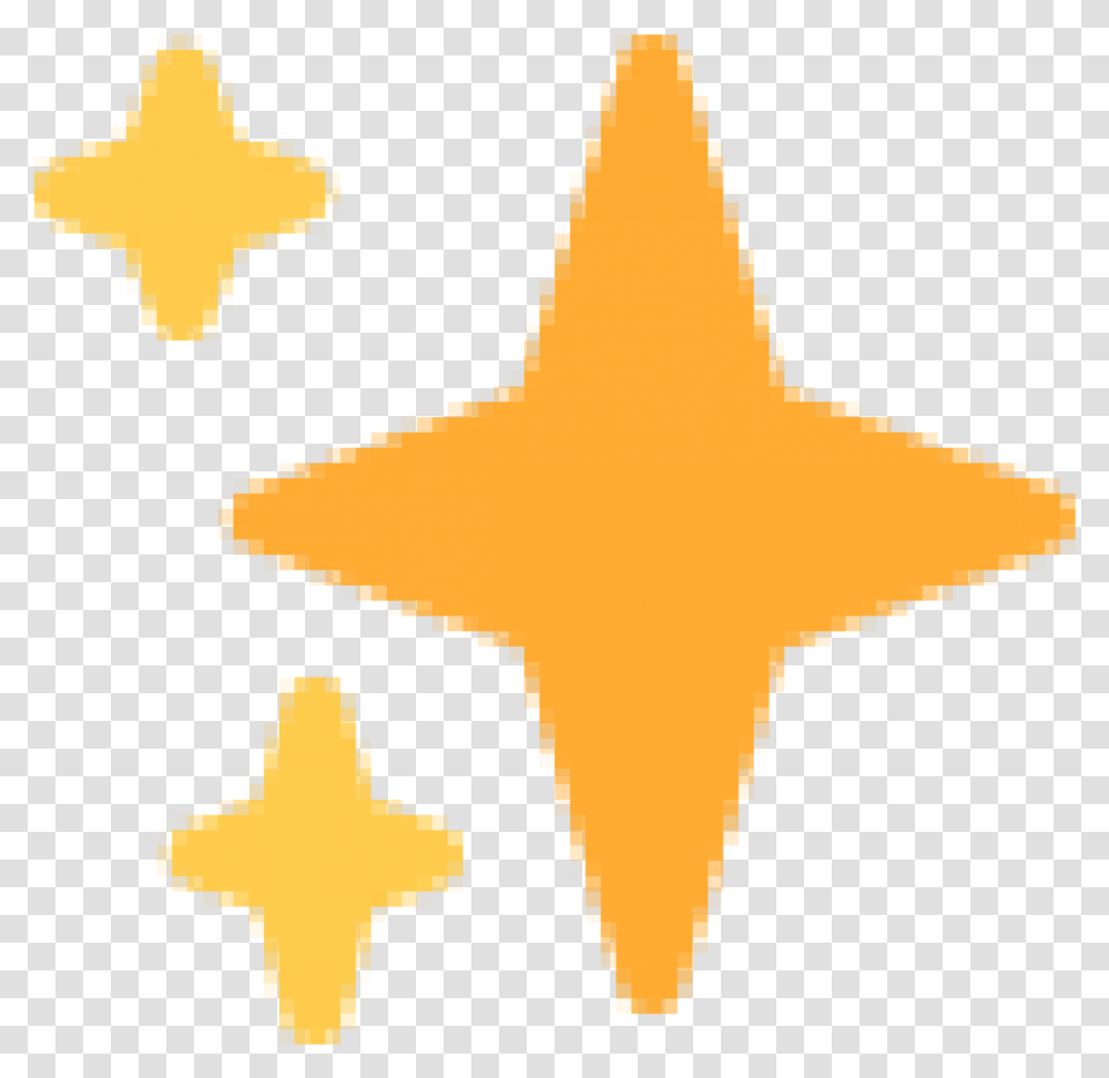Ruffled Saris And Blouses Are The New Celebrity Approved Orange Sparkles Emoji Discord, Star Symbol, Cross Transparent Png