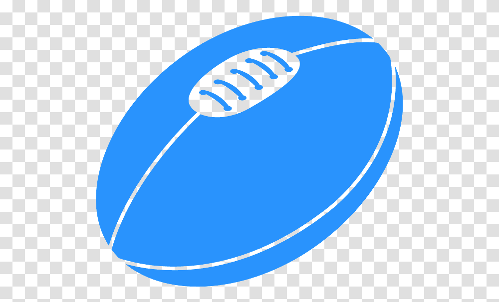 Rugby Ball Blue, Balloon, Sport, Sports, Oval Transparent Png