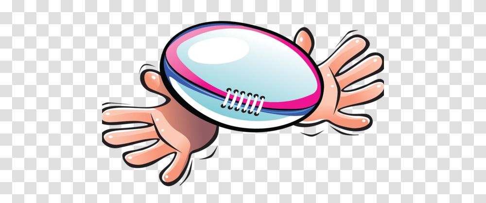 Rugby Ball Clipart Cartoon, Sport, Sports, Vehicle, Transportation Transparent Png