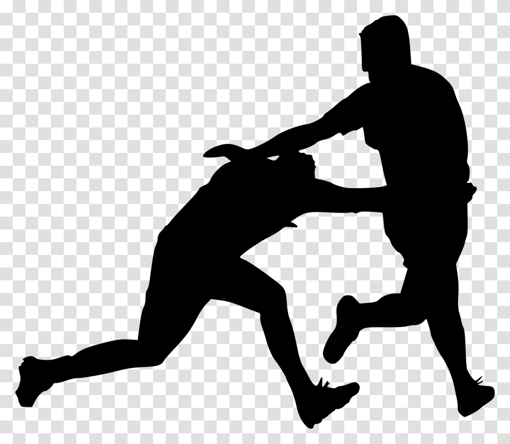Rugby Silhouette Rugby Silhouettes, Gray, World Of Warcraft Transparent Png