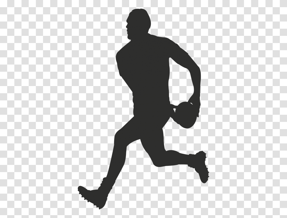Rugby, Sport, Person, Human, Silhouette Transparent Png