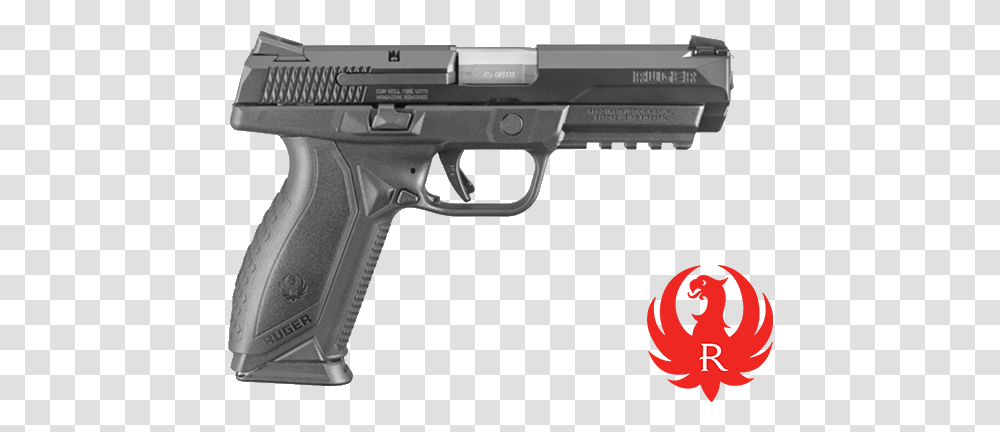 Ruger 45 American Pistol, Gun, Weapon, Weaponry, Handgun Transparent Png