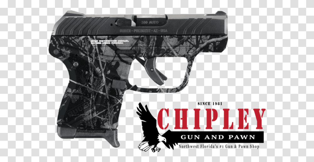 Ruger Lcp 2 Black Camo, Gun, Weapon, Weaponry, Handgun Transparent Png