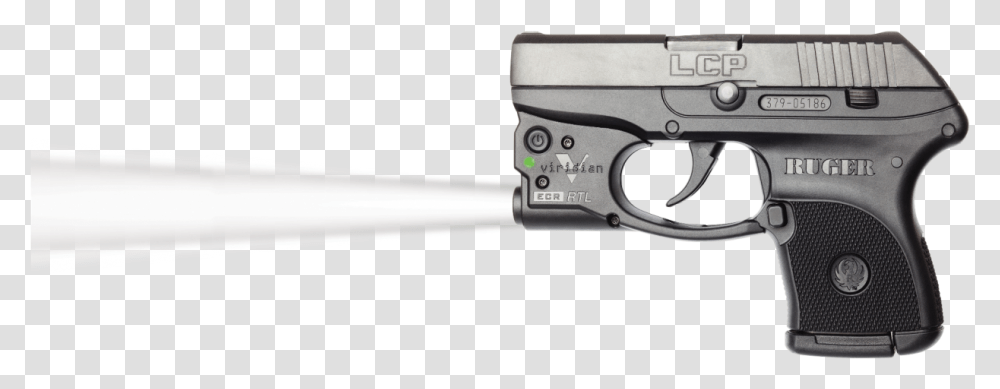 Ruger Lcp 2 Laser And Flashlight, Gun, Weapon, Weaponry, Tool Transparent Png
