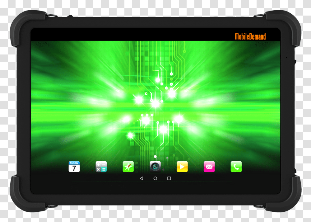 Rugged Android Tablet By Mobiledemand Android Rugged Tablet, Computer, Electronics, Tablet Computer, Monitor Transparent Png