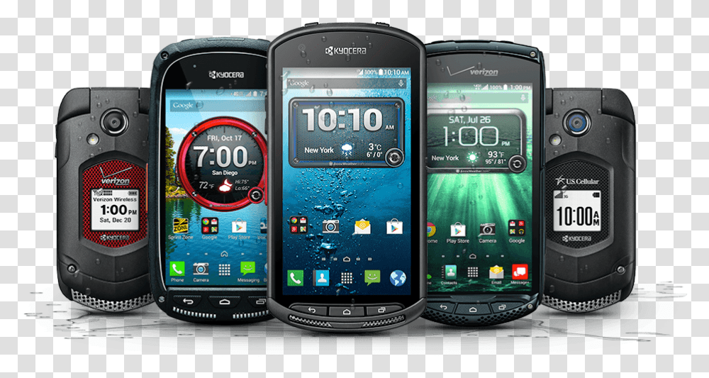 Rugged Phones From Kyocera Screenshot On Kyocera, Mobile Phone, Electronics, Cell Phone, Wristwatch Transparent Png