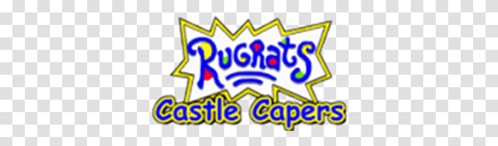 Rugrats Castle Capers Details, Label, Amusement Park, Sticker Transparent Png