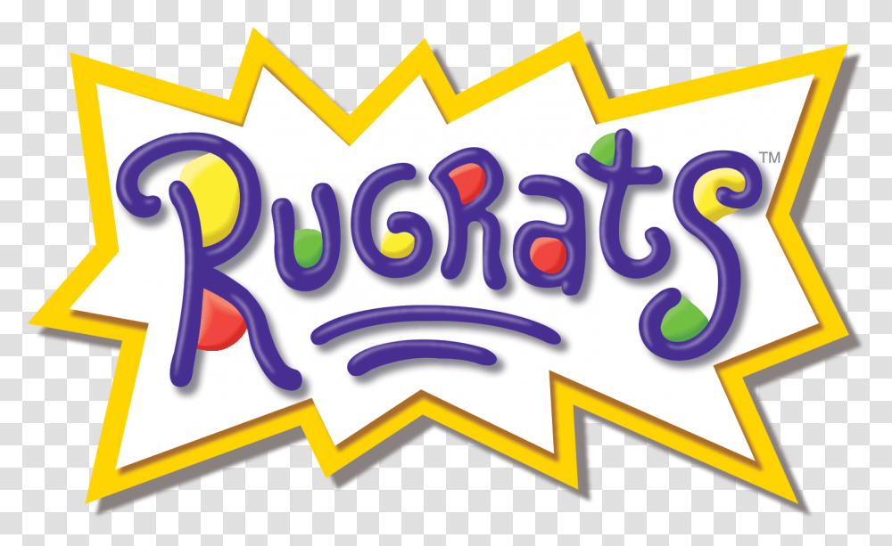 Rugrats Clipart Rugrats Symbol, Label, Purple Transparent Png