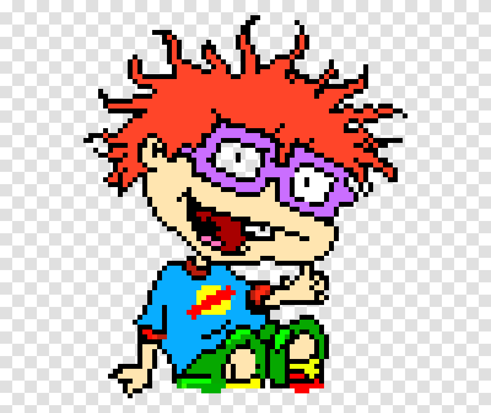 Rugrats Pixel Art, Poster, Advertisement Transparent Png